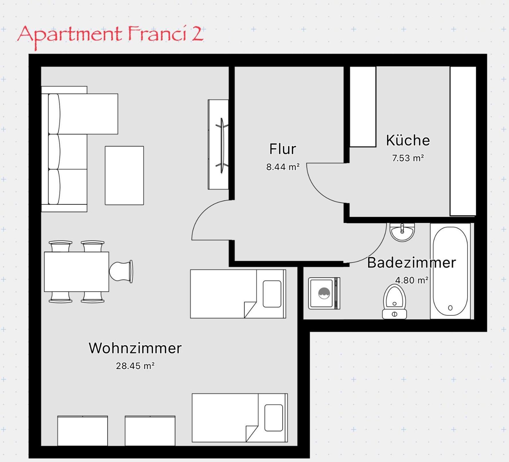 Apartment Franci Wiebelskirchen Exteriör bild